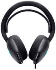 Alienware DELL náhlavní souprava AW520H/ Wired gaming Headset/ sluchátka + mikrofon/ černá
