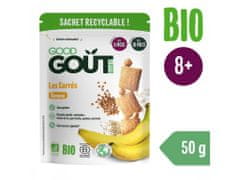 Polštářky BIO banánové 50 g Good Gout