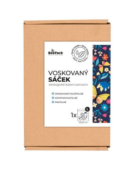 BeePack Voskový sáček Beepack - NOČNÍ LES – L