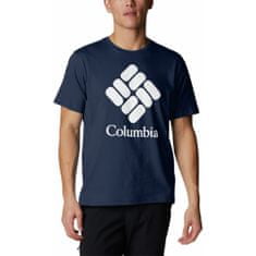 Columbia Tričko tmavomodré S Trek Logo