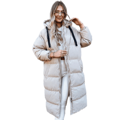 Dstreet Dámská zimní bunda COZYSEASON béžová ty3901 XL