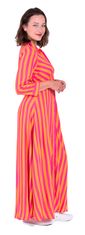 Y.A.S Dámské šaty YASSAVANNA Loose Fit 26022663 Orange Pepper (Velikost XL)