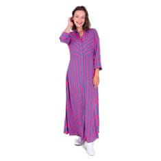 Y.A.S Dámské šaty YASSAVANNA Loose Fit 26022663 Fuchsia Purple (Velikost L)