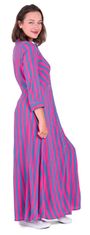 Y.A.S Dámské šaty YASSAVANNA Loose Fit 26022663 Fuchsia Purple (Velikost XL)