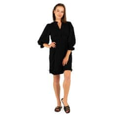 Y.A.S Dámské šaty YASPICKA Regular Fit 26030372 Black (Velikost XXL)