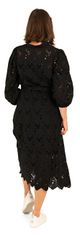 Y.A.S Dámské šaty YASKANGA Regular Fit 26031458 Black (Velikost S)
