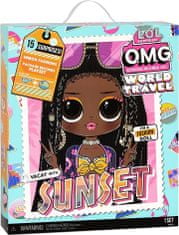 L.O.L. Surprise! MGA LOL Surprise OMG World Travel panenka Velká ségra Cestovatelka - Sunset.