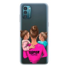 iSaprio Silikonové pouzdro - Super Mama - Two Girls pro Nokia G11 / G21