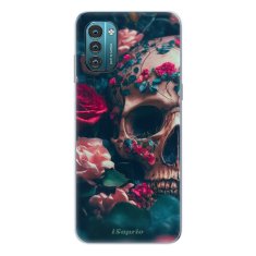 iSaprio Silikonové pouzdro - Skull in Roses pro Nokia G11 / G21