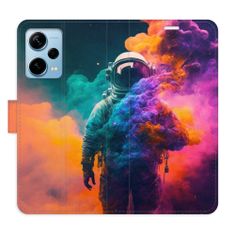iSaprio Flipové pouzdro - Astronaut in Colours 02 pro Xiaomi Redmi Note 12 Pro+ 5G