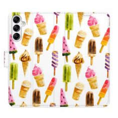 iSaprio Flipové pouzdro - Ice Cream Pattern pro Samsung Galaxy A14 / A14 5G
