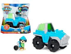 Spin Master Spin Master Tlapková Patrola Paw Patrol Dino Rescue - základní vozidlo s figurkou - REX a dinosauři.