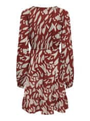 Jacqueline de Yong Dámské šaty JDYJACKSON Regular Fit 15305098 Sandshell (Velikost L)