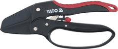 YATO Nůžky zahradnické s ráčnou 200mm (průměr do 19mm) rovný stříh