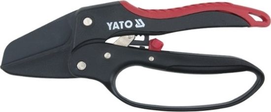 YATO Nůžky zahradnické s ráčnou 200mm (průměr do 19mm) rovný stříh