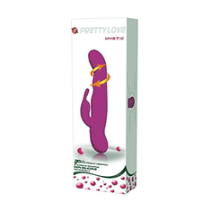 PRETTY LOVE Vibrátor na bod G s dráždičem klitorisu MYSTIC - LYBAILE