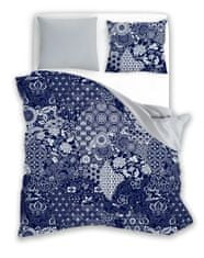 FARO Textil Bavlněné povlečení Elegant 017 220x200 modré