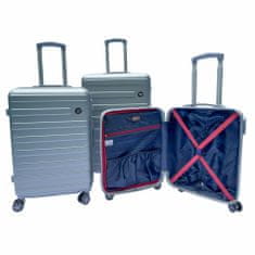 Linder Exclusiv Sada cestovních kufrů SC2002 Světle šedá