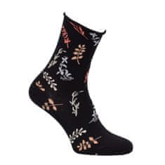 Zdravé Ponožky  dámské zdravotní vzorované ruličkové ponožky 1192123 3-pack, 39-42