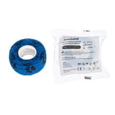 Vitammy Autoband Samolepící bandáž s potiskem tlapky, modrá, 2,5cmx450cm