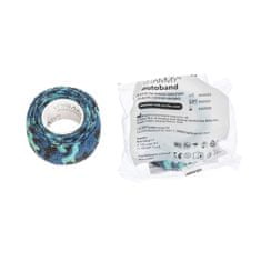 Vitammy Autoband Samolepící bandáž s potiskem kamufláž, modrá, 2,5cmx450cm