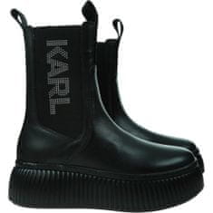 Karl Lagerfeld Chelsea boty černé 37 EU Karl Lo Kc Karl Logo Gore