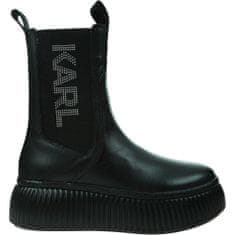 Karl Lagerfeld Chelsea boty černé 37 EU Karl Lo Kc Karl Logo Gore