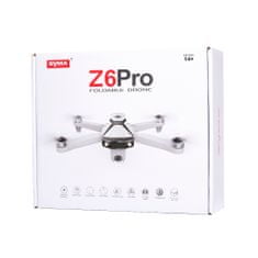 WOWO Syma Z6PRO GPS 4K - Dron s kamerou, 5G Wifi FPV, ovládání na 2,4 GHz