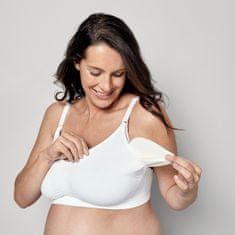 Medela Podprsenka Ultra těhotenská a kojicí Keep Cool, bílá XL