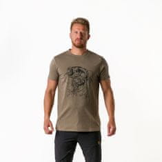 Northfinder pánské tričko z organické bavlny s potiskem ARCHIE