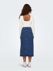 ONLY Dámská sukně ONLBIANCA 15319268 Medium Blue Denim (Velikost XL)