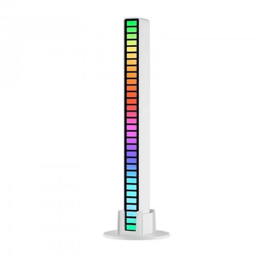 Verk 12278 LED ambientní RGB osvětlení USB s dobíjecí baterií bílé