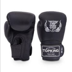 Top King Boxerské rukavice TOP KING Super Air Single Tone - Černé