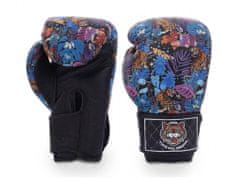 Top King Boxerské rukavice TOP KING Wild Tiger King TKBGWT - modrá/černá