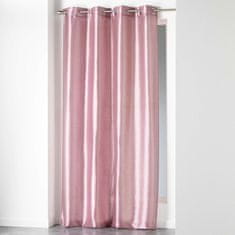 Douceur D'Interieur Zatemňovací opona SILK SHANA, 140 x 240 cm, růžová