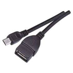 Emos USB kabel SB 7400 USB A socket – USB micro B male 0,15m