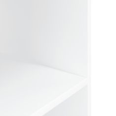 shumee Stojan na akvárium bílý 36 x 75 x 72,5 cm kompozitní dřevo