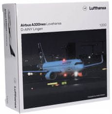Herpa Airbus A320-271N, Lufthansa, Lovehansa, Lingen, Německo, 1/200
