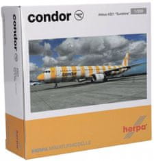 Herpa Airbus A321-211(WL), Condor, Condor Sunshine, Německo, 1/200