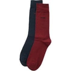 Hugo Boss 2 PACK - pánské ponožky BOSS 50467709-605 (Velikost 39-42)