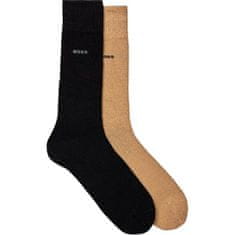 Hugo Boss 2 PACK - pánské bambusové ponožky BOSS 50491196-260 (Velikost 39-42)