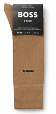Hugo Boss 2 PACK - pánské bambusové ponožky BOSS 50491196-260 (Velikost 39-42)
