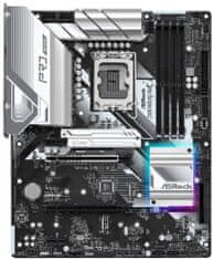 ASRock Z790 Pro RS/D4 / Intel Z790 / LGA1700 / 4x DDR4 / 4x M.2 / HDMI / DP / USB-C / ATX