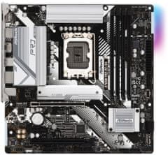 ASRock B760M PRO RS/D4 / Intel B760 / LGA1700 / 4x DDR4 / 2x M.2 / HDMI / DP / USB-C / mATX