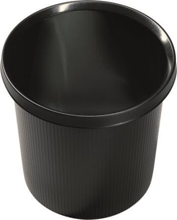 Helit Odpadkový koš "Linear", černá, H6105795