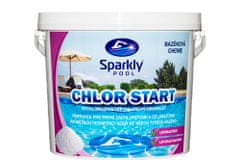 Sparkly POOL Chlor start 3 kg