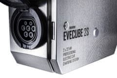 EV Expert Wallbox EVECUBE 2S - 2x22kW nabíjecí stanice AC (Chytrý WebServer + měření spotřeby )