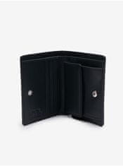 Karl Lagerfeld Černá dámská malá kožená peněženka KARL LAGERFELD UNI