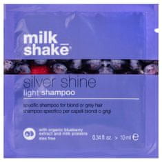Milk Shake jemný šampon pro zesvětlené vlasy, neutralizuje nežádoucí žluté a měděné odlesky