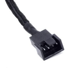 Silverstone CPF01 10cm PWM rozdělovací kabel 2 Fans, černý